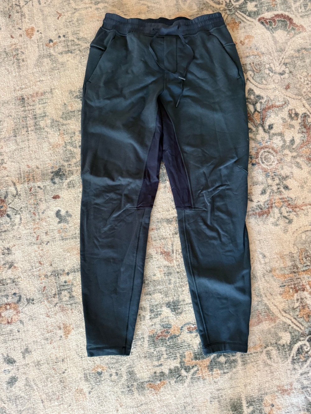 lululemon athletica Men's Dark Navy Panel Joggers